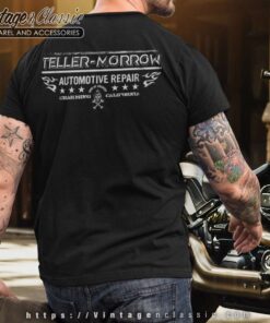 Sons Of Anarchy Teller Morrow T Shirt Back