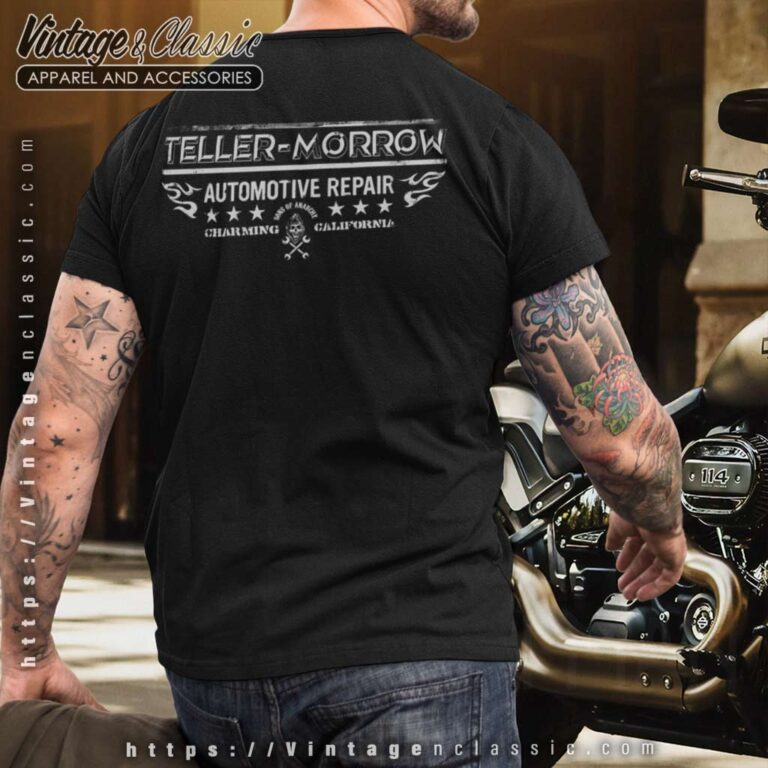 Sons Of Anarchy Teller Morrow T Shirt Back Sons Of Anarchy Teller Morrow T Shirt Back