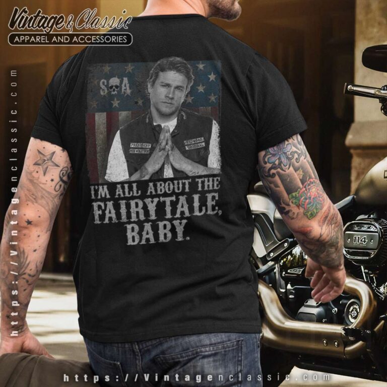 Sons Of Anarchy Tv Series Jax T Shirt Back Sons Of Anarchy Tv Series Jax T Shirt Back