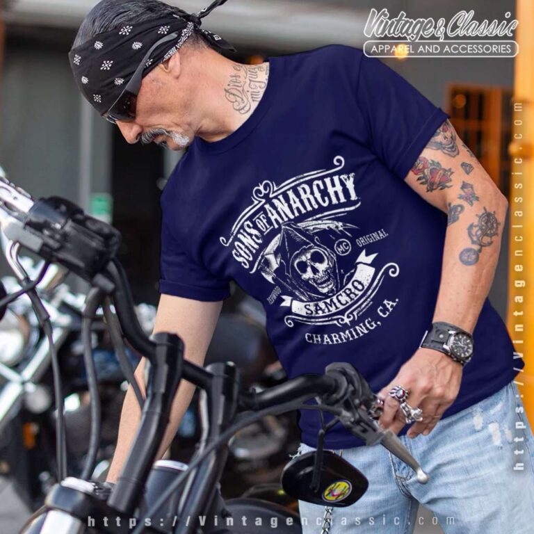 Sons of Anarchy Charming California T Shirt Sons of Anarchy Charming California T Shirt