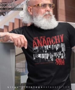 Sons of Anarchy Get Into Anarchy Mens T Shirt