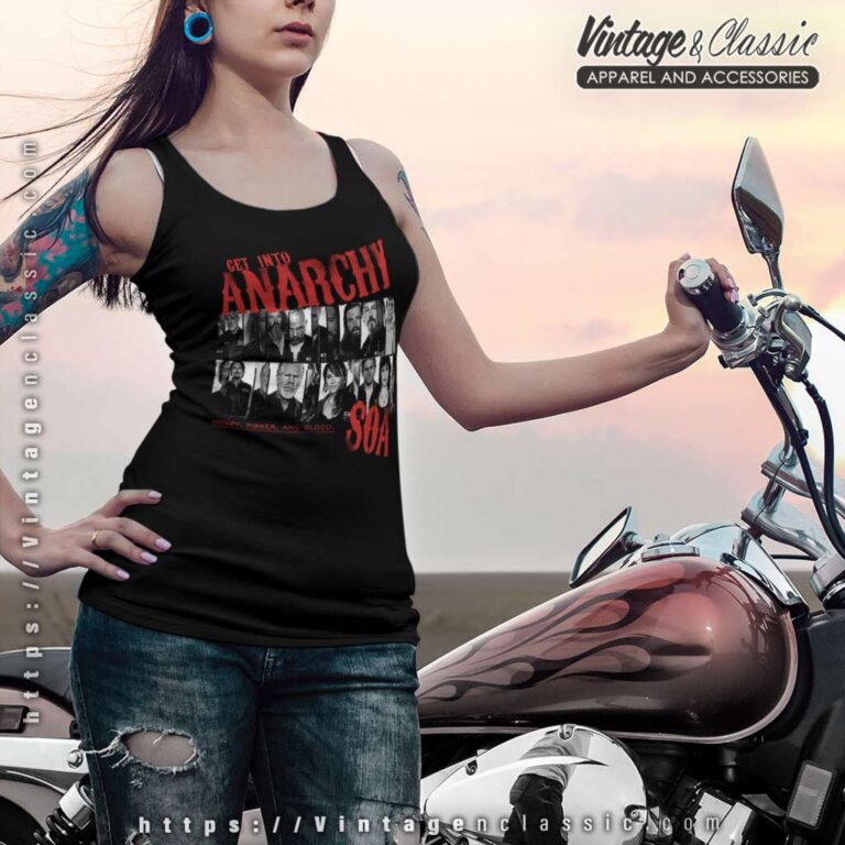 Sons of Anarchy Get Into Anarchy Racer Tank Sons of Anarchy Get Into Anarchy Racer Tank