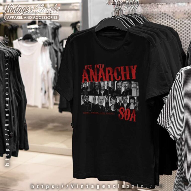 Sons of Anarchy Get Into Anarchy Shirt Sons of Anarchy Get Into Anarchy Shirt