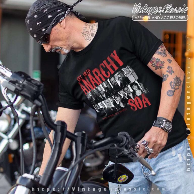 Sons of Anarchy Get Into Anarchy T Shirt Sons of Anarchy Get Into Anarchy T Shirt