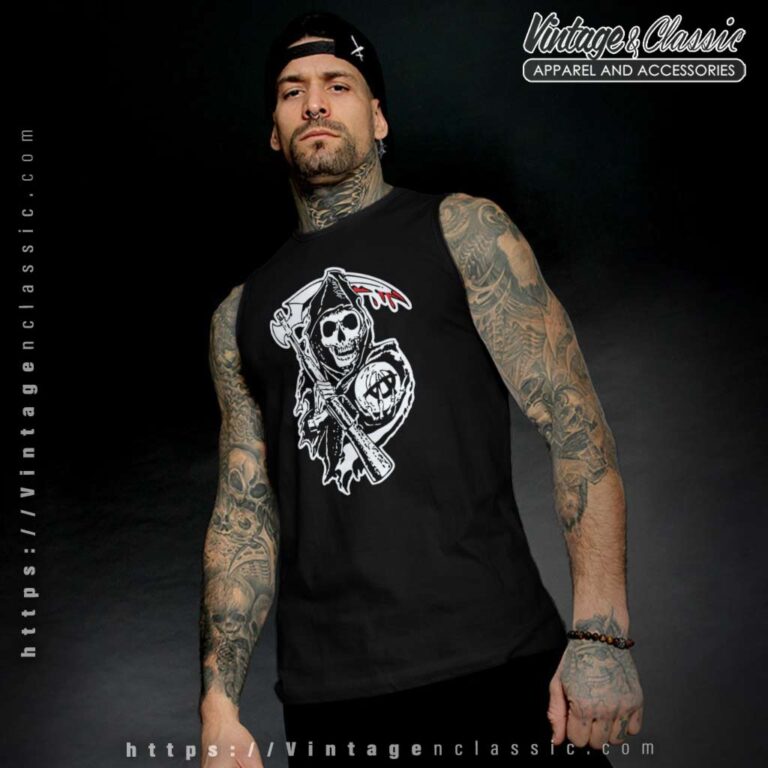 Sons of Anarchy Grim Reaper Tank Top Sons of Anarchy Grim Reaper Tank Top
