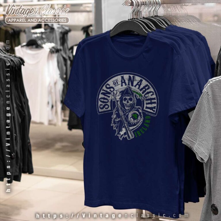 Sons of Anarchy Ireland Reaper Shirt Sons of Anarchy Ireland Reaper Shirt