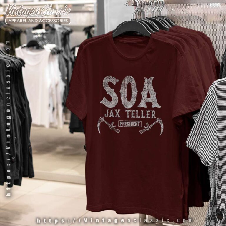 Sons of Anarchy Jax Teller President Shirt Sons of Anarchy Jax Teller President Shirt