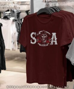 Sons of Anarchy SAMCRO Roses Shirt