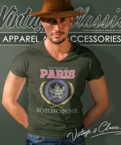 Sorbonne University Of Paris V Neck TShirt