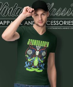 Soundgarden Antlers V Neck TShirt
