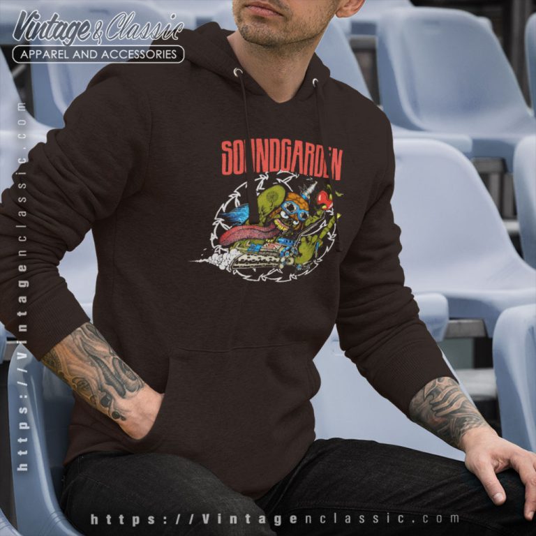 Soundgarden Badmotorfinger Tour Hoodie Soundgarden Badmotorfinger Tour Hoodie