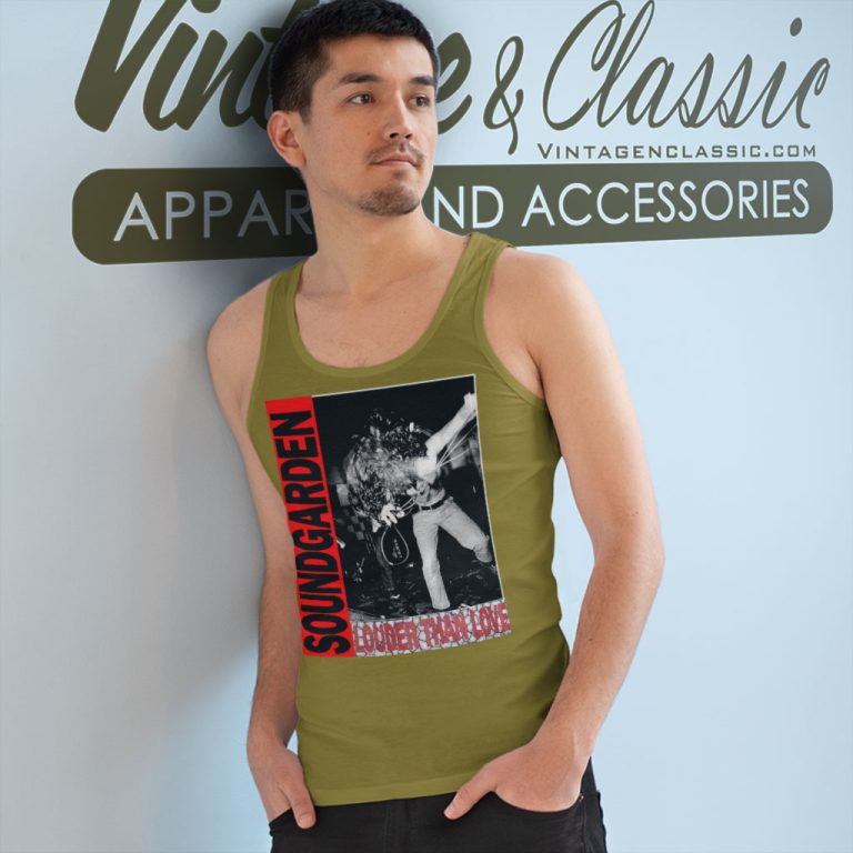 Soundgarden Louder Than Love Tank Top Racerback Soundgarden Louder Than Love Tank Top Racerback