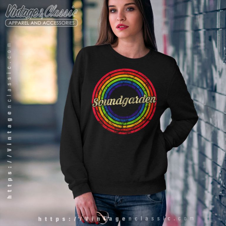 Soundgarden Rainbow Sweatshirt Soundgarden Rainbow Sweatshirt