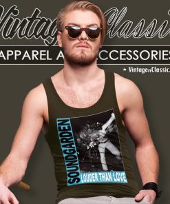 Soundgarden Shirt Louder Than Love Tank Top Racerback