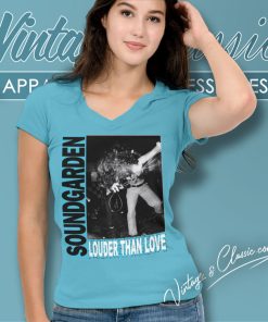 Soundgarden Shirt Louder Than Love V Neck TShirt
