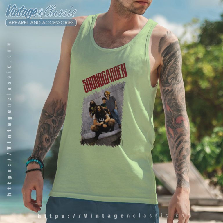 Soundgarden Tour Tank Top Racerback Soundgarden Tour Tank Top Racerback