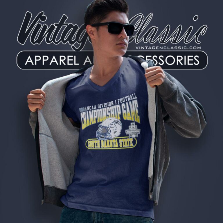 South Dakota State Jackrabbits 2024 Ncaa Division I Football Championship Game V Neck TShirt South Dakota State Jackrabbits 2024 Ncaa Division I Football Championship Game V Neck TShirt