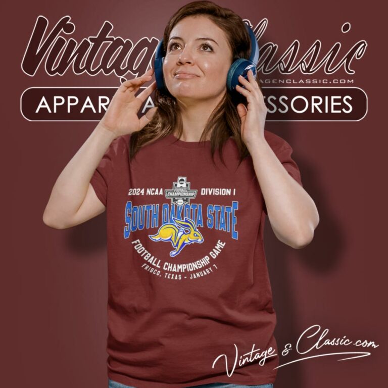 South Dakota State Jackrabbits Fcs Football Championship Game 2024 Frisco Texas Jan 7 Women T Shirt South Dakota State Jackrabbits Fcs Football Championship Game 2024 Frisco Texas Jan 7 Women T Shirt