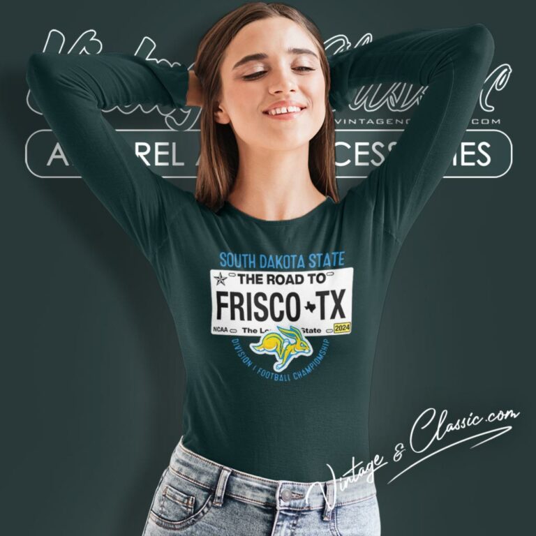 South Dakota State Jackrabbits Frisco Pasta Division I Football Championship Long Sleeve Tee South Dakota State Jackrabbits Frisco Pasta Division I Football Championship Long Sleeve Tee