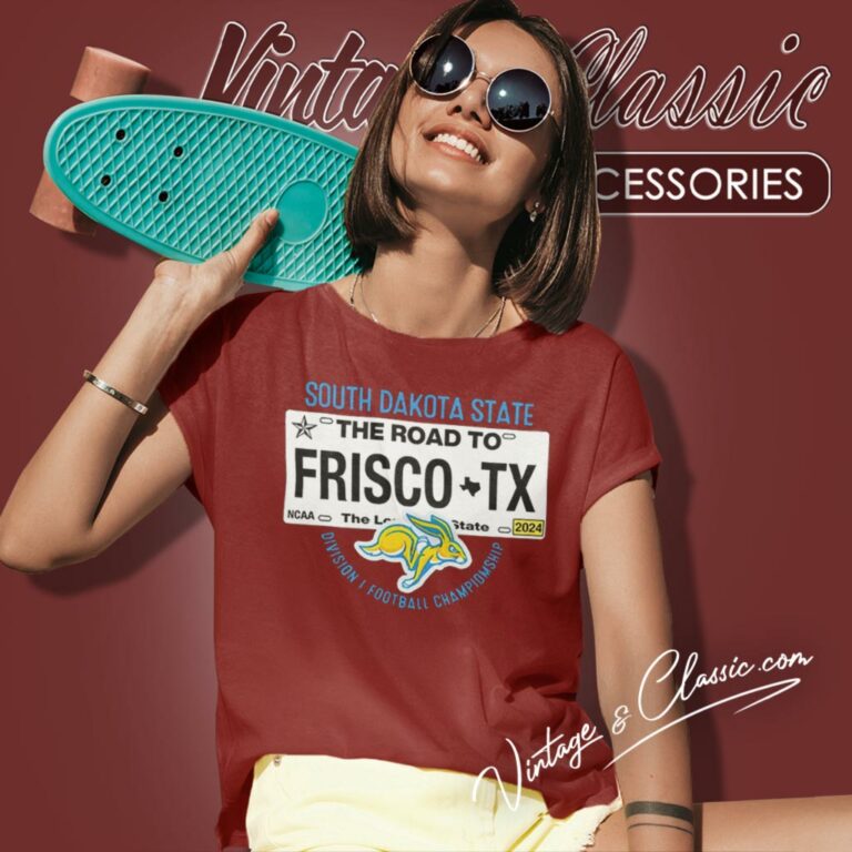 South Dakota State Jackrabbits Frisco Pasta Division I Football Championship Women T Shirt South Dakota State Jackrabbits Frisco Pasta Division I Football Championship Women T Shirt