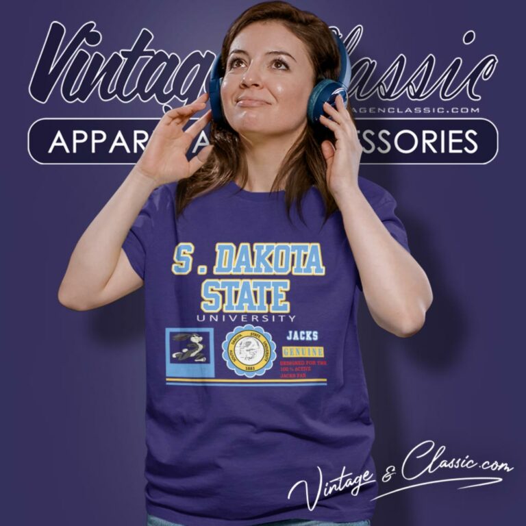 South Dakota State University Jackrabbit Women T Shirt South Dakota State University Jackrabbit Women T Shirt