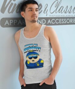 South Park Cartman Cop Tank Top Racerback