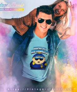 South Park Cartman Cop V Neck TShirt