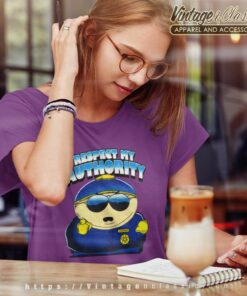 South Park Cartman Cop Women TShirt