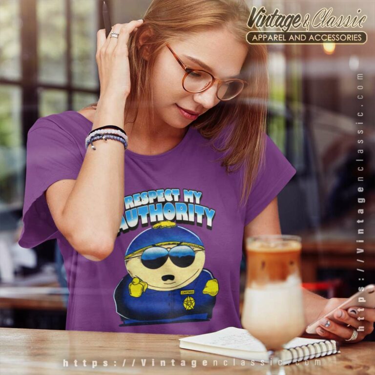 South Park Cartman Cop Women TShirt South Park Cartman Cop Women TShirt
