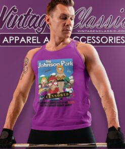 South Park Parody Big Johnson Park Tank Top Racerback 1