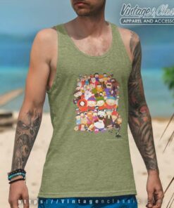 South Park Shirt All Character Tank Top Racerback