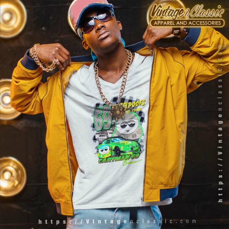 South Park Shirt Cartman 69 Racing Team V Neck TShirt South Park Shirt Cartman 69 Racing Team V Neck TShirt