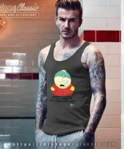 South Park Shirt Cartman All A Bunch Of Tree Tank Top Racerback