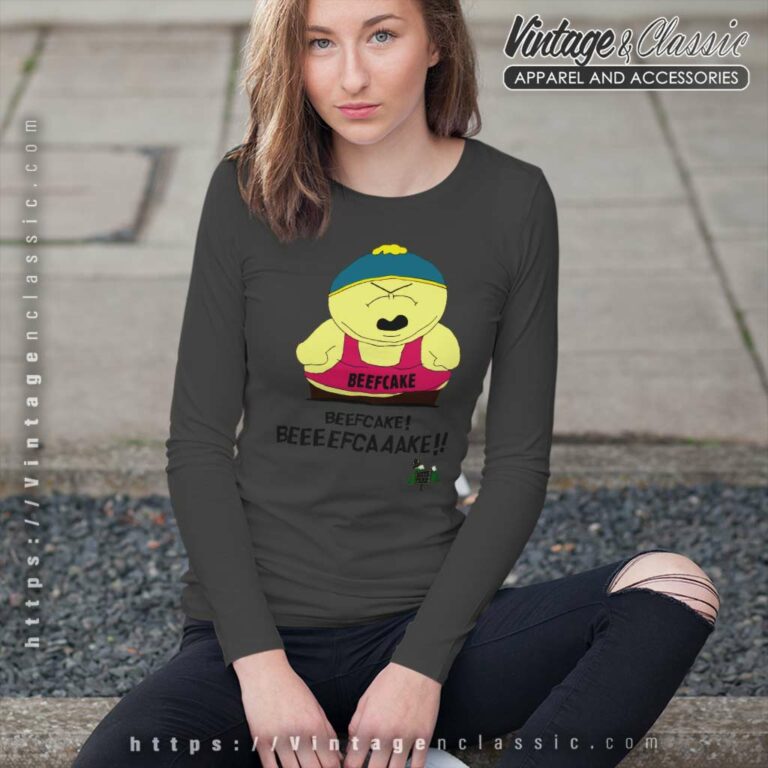 South Park Shirt Cartman Beefcake Long Sleeve Tee South Park Shirt Cartman Beefcake Long Sleeve Tee