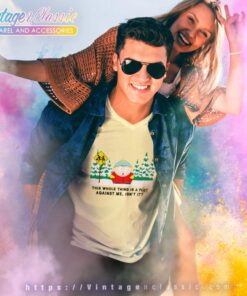 South Park Shirt Cartman Plot Against Me V Neck TShirt