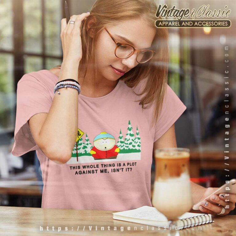 South Park Shirt Cartman Plot Against Me Women TShirt South Park Shirt Cartman Plot Against Me Women TShirt