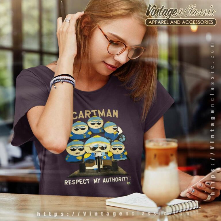 South Park Shirt Cartman Police Women TShirt South Park Shirt Cartman Police Women TShirt
