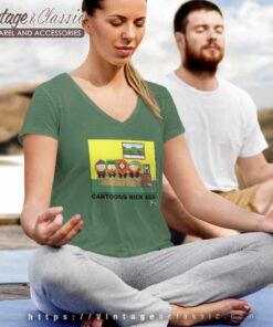 South Park Shirt Cartoons Kick Ass V Neck TShirt