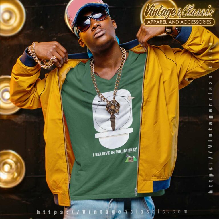 South Park Shirt I Believe In Mr Hankey V Neck TShirt South Park Shirt I Believe In Mr Hankey V Neck TShirt