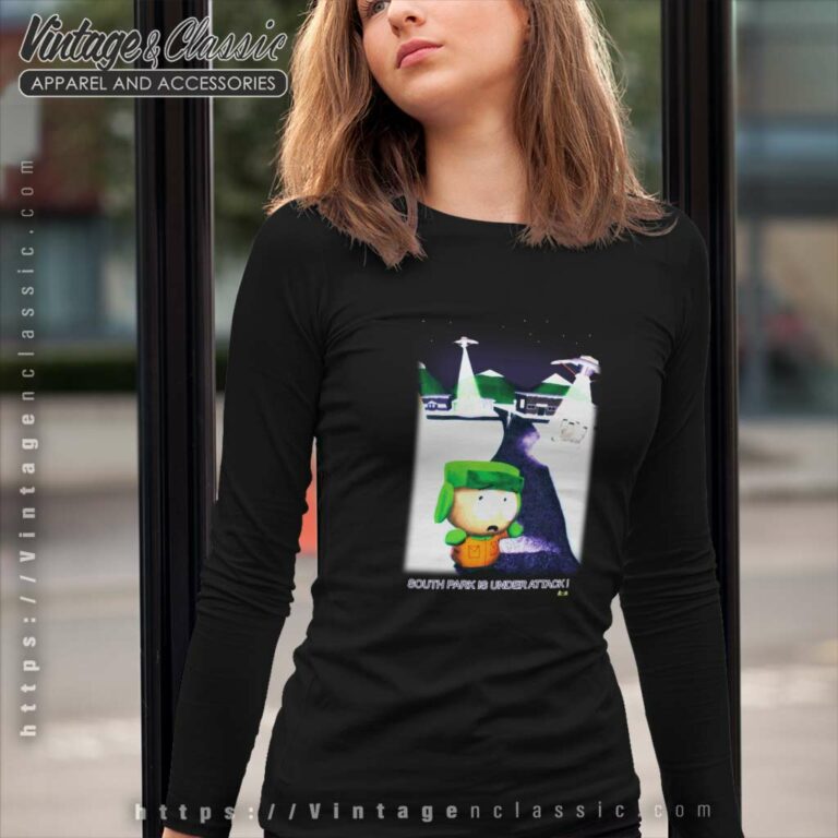 South Park Shirt Is Under Attack Long Sleeve Tee South Park Shirt Is Under Attack Long Sleeve Tee