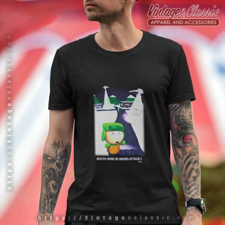 South Park Shirt Is Under Attack T Shirt South Park Shirt Is Under Attack T Shirt