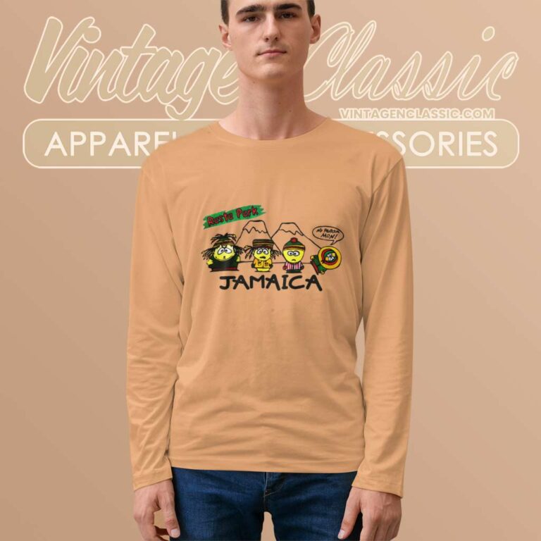 South Park Shirt Rasta Park Jamaica Long Sleeve Tee South Park Shirt Rasta Park Jamaica Long Sleeve Tee