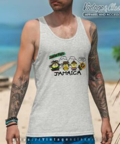South Park Shirt Rasta Park Jamaica Tank Top Racerback