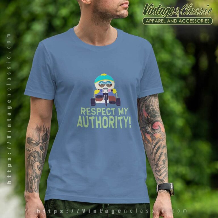 South Park Shirt Respect My Authority T Shirt South Park Shirt Respect My Authority T Shirt