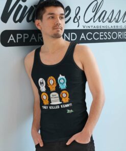 South Park Shirt Rip Kenny Tank Top Racerback