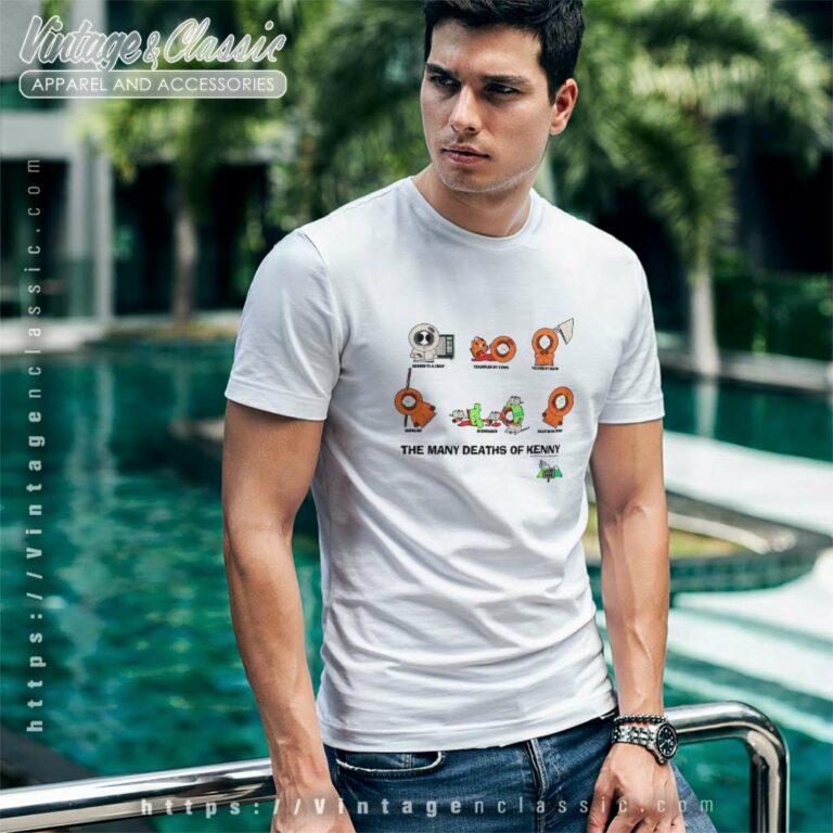 South Park Shirt The Many Deaths Of Kenny T Shirt South Park Shirt The Many Deaths Of Kenny T Shirt