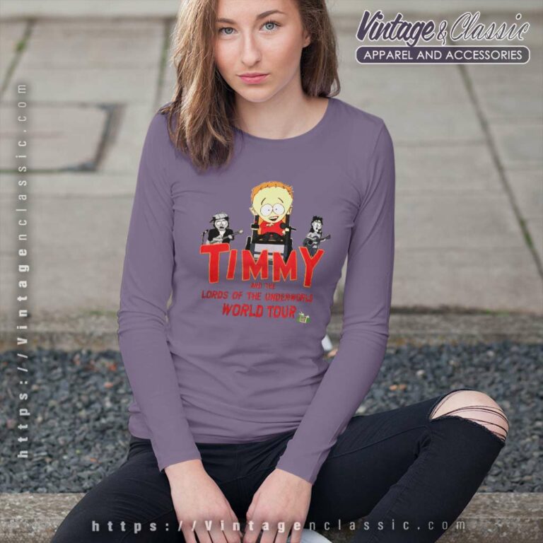 South Park Shirt Timmy And The Lords Of The Underworld Album Long Sleeve Tee South Park Shirt Timmy And The Lords Of The Underworld Album Long Sleeve Tee