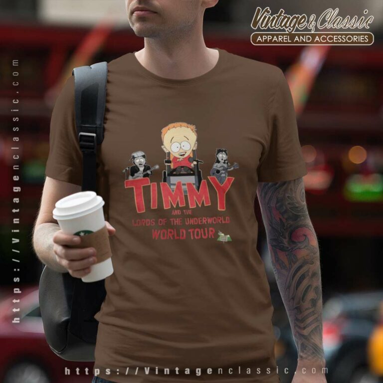 South Park Shirt Timmy And The Lords Of The Underworld Album T Shirt South Park Shirt Timmy And The Lords Of The Underworld Album T Shirt