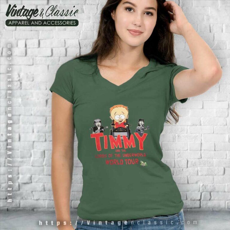 South Park Shirt Timmy And The Lords Of The Underworld Album V Neck TShirt South Park Shirt Timmy And The Lords Of The Underworld Album V Neck TShirt