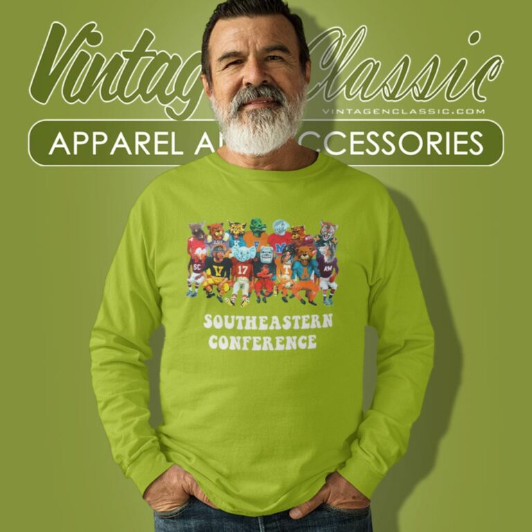 Southeastern Conference College Football Long Sleeve Tee Southeastern Conference College Football Long Sleeve Tee